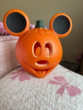 Mickey Mouse pumpkin blow mold